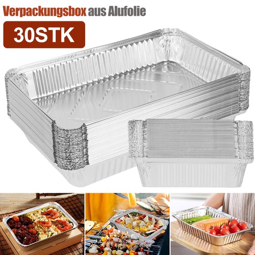 30x aluschalen grill - 30x,