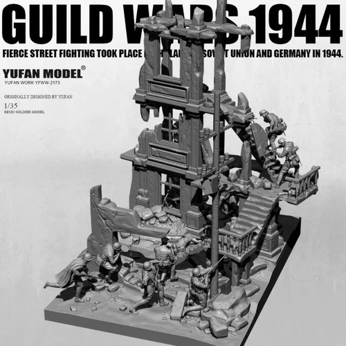 Resin figure model kit - model,