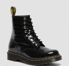 Martens 1460 croco - , black