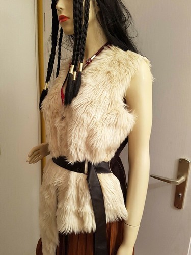 Neu ecru braun - braun, faux