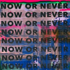 Pop Art Typografie Now or Never XXL 80x80cm Leinwand PopArt/Druck/StreetArt/Bild
