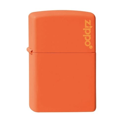 Zippo orange matt with - orange,