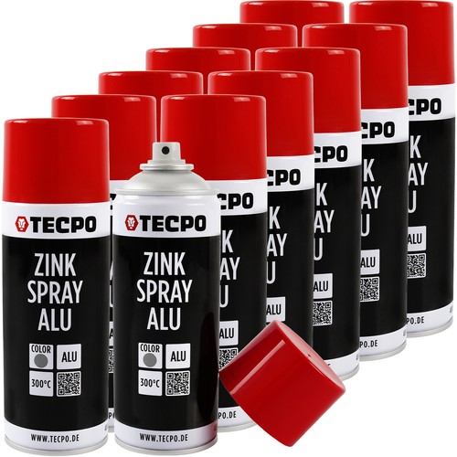 12x tecpo zink spray alu - zink,