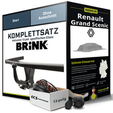 Anhängerkupplung BRINK starr