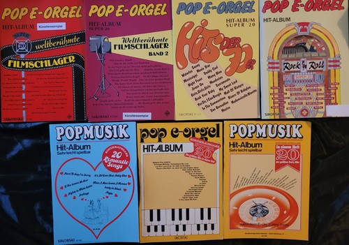 Pop orgel popmusik - pop, e-orgel/popmusik-hit