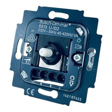 Busch-Jaeger 6513 U-102 Drehdimmer / UP / RC 40-420W / Busch-Dimmer / 6513U-102
