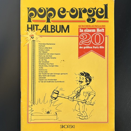 Noten pop orgel - -,