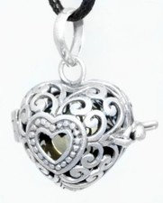 Freja Heart Locket with Sound