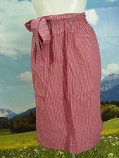 knielange Dirndlschürze mit Streifen Dirndl-Schürze   TS591
