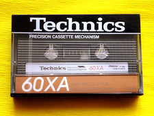 1x TECHNICS 60 XA (RT-60XA) Cassette Tape 1985-1987 + OVP + SEALED + Very Rare +