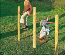 Doppelreck mit 2 Stangen