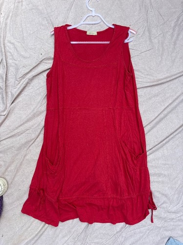 Gozzip damen freizeitkleid - freizeitkleid, rot