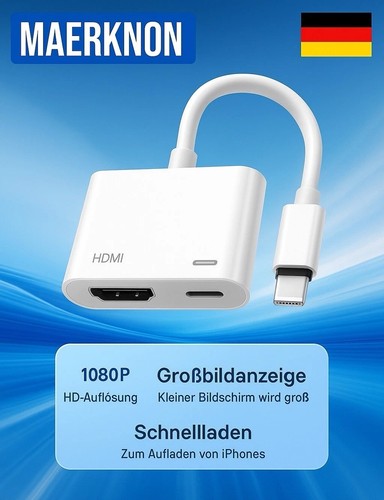 Hdmi adapter lightning av - adapter,