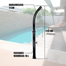 MAUK 18L Solardusche teilbar mit Thermometer!  Handelsretoure