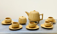 Kaffee-Tee Service【TOP】Vintage☯️ Stilvolle Terrakotta-Ton Keramik ☯️ mit Stempel