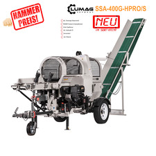 Lumag Sägespaltautomat SSA400G HPRO S Benzin Motor Holzspalter NEU🔥