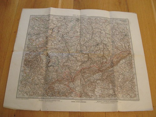 Alte landkarte sect - sect.19, dresden