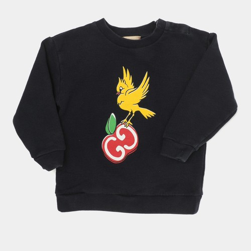 Gucci dark navy printed jersey - gucci,