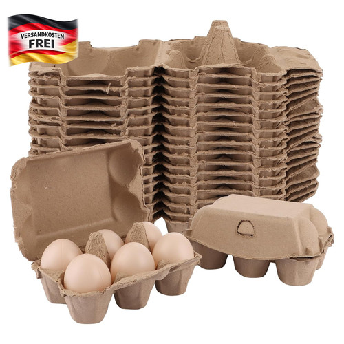 Eierkarton 6er pack mit - eierkarton,