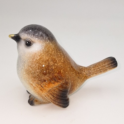 Vogel braun aus - , kunststein