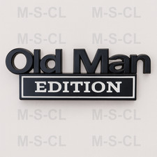 Old Man Edition 3D KFZ Emblem