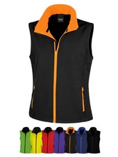 Result SOFTSHELL WESTE Bedruckbarer Damen Soft Shell Bodywarmer S M L XL 2XL NEU