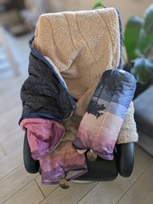 2x Schlafsack Thermo Decke Poncho Camping Decke Outdoor