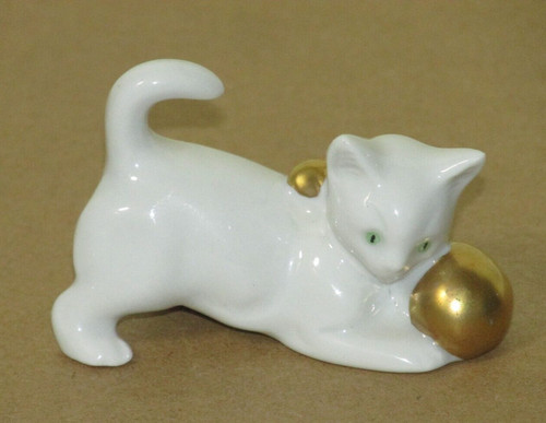Spielende katze porzellan - spielende,