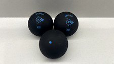 3x Dunlop Intro Squash Ball