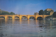 CHRISTO  handsigniert "The Pont-Neuf, Wrapped" Offset 62 x 93cm, 1975/1985