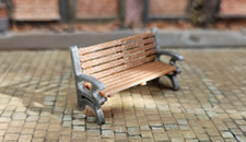 4 Stück Parkbank 1:45