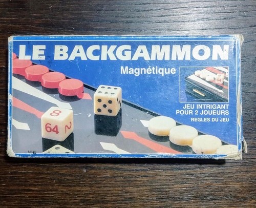 Magnetisches reise backgammon - magnetisches,