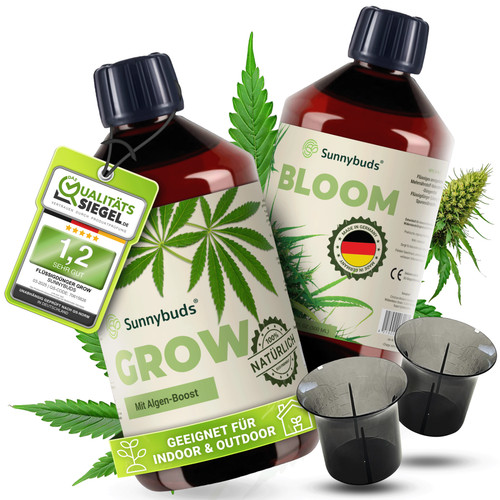 Cannabis dünger set 2x500ml - dünger,