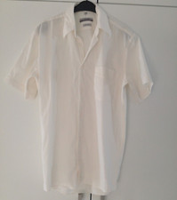 Hemd , Gr.  M, Kragen  39/40, natur weiß, Stretch ,Kurzarm von CAVORi