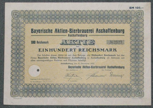 Bayerische aktien bierbrauerei - bayerische, aktien-bierbrauerei