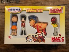 Das magische Karussell Box 4 x Figur ovp Berchet Frankreich Tolles Set