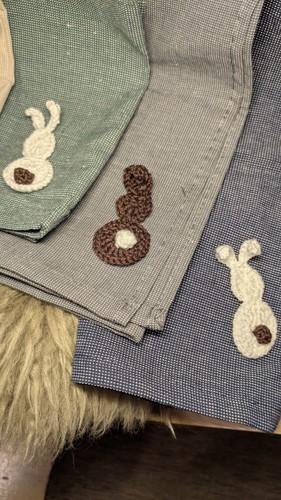 Geschirrtuch hase ostern - geschirrtuch,