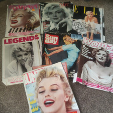 Marilyn Monroe Newspaper Magazine Clippings Cuttings Articles