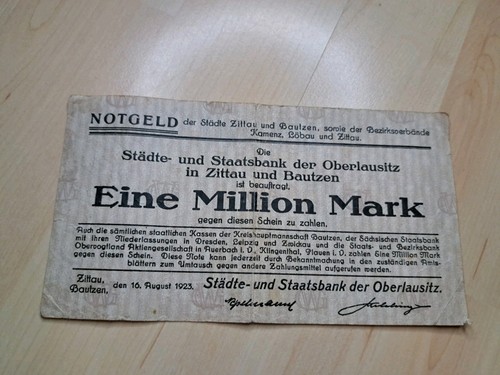 Notgeld zittau bauzen - notgeld,