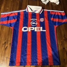 FC Bayern München Trikot Adidas Gr. S #7 Mehmet Scholl Opel Legende  