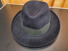 original Mayser Herren Trachtenhut Jäger  Gr. 58 schwarz mit Auerhahn 