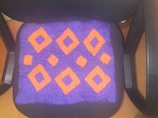 Filzkissen, Kissen gefilzt, Sitzkissen, Stuhlkissen, Wanderkissen, Kissen       