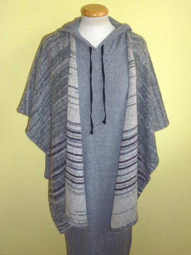 Poncho marc opolo beige grau - poncho,