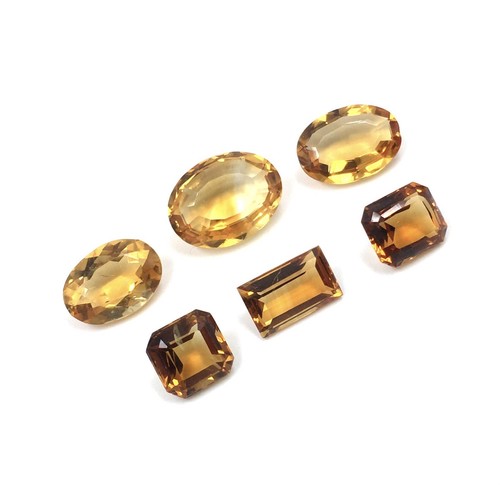 Stück gold topas imperial - 6,