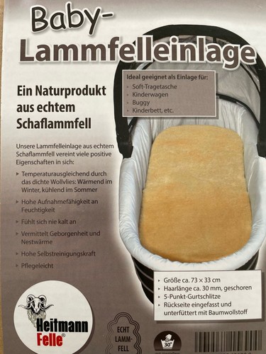 Baby lammfelleinlage x - baby-, 33
