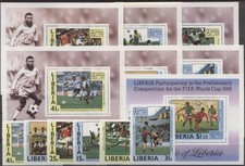 Fußball WM 1986, Soccer - Liberia - ** MNH