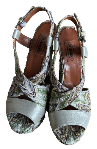 Missoni leder plateau - missoni,