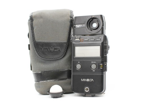 Minolta flash meter - meter, iv