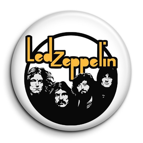 Led zeppelin abzeichen - zeppelin, 4