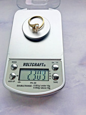 Altgold, Goldring 333 + 0,1ct